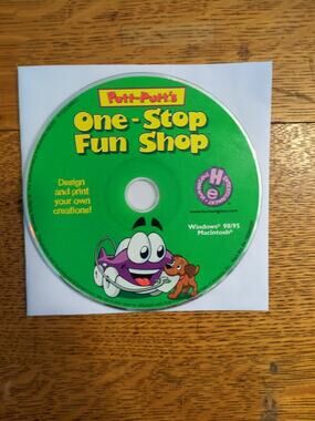 Putt-Putt's One-Stop Fun Shop - PC + MAC software - disc only